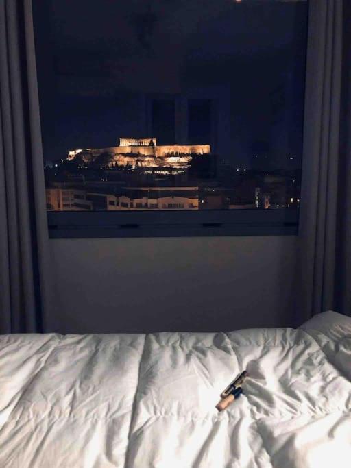 Luxury Studio With Unique View Of The Acropolis Atenas Exterior foto